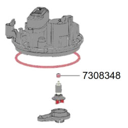 Підшипникова втулка для зовнішнього фільтру Eheim classicVARIO+e 250 (2214) 2шт. (7308348)