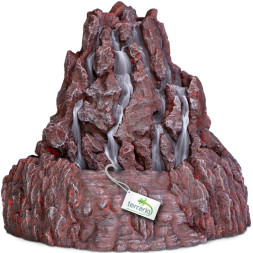 Декорація фонтан Terrario Volcano Fountain 22x23x21см (232321)