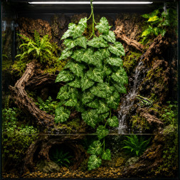 Искусственное растение Hobby Climber Heartleaf 70 см (37727) для террариума, акватерариума и палюдариума