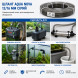 Шланг Aqua Nova 12/16 мм серый 1 м (TUB-12/16 GRAY-1) для наружных аквариумных фильтров.