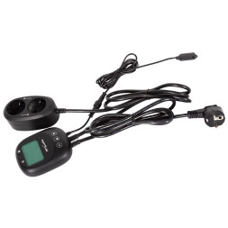 Цифровий термостат Repti-Zoo THC17 з денним/нічним режимом та керуванням нагрівом і охолодженням (1200 Вт)