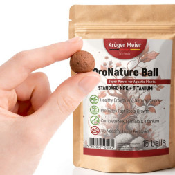 Поживні кульки Kruger Meier ProNature Ball 15 для акваріумних і тераріумних рослин