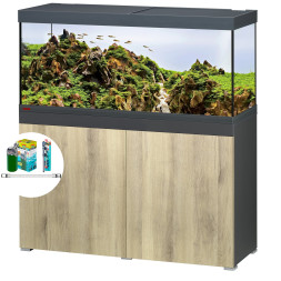 Акваріумний комплект Eheim vivaline LED 240 1x16.3W (LED) anthracite/wood з тумбою (0613065)