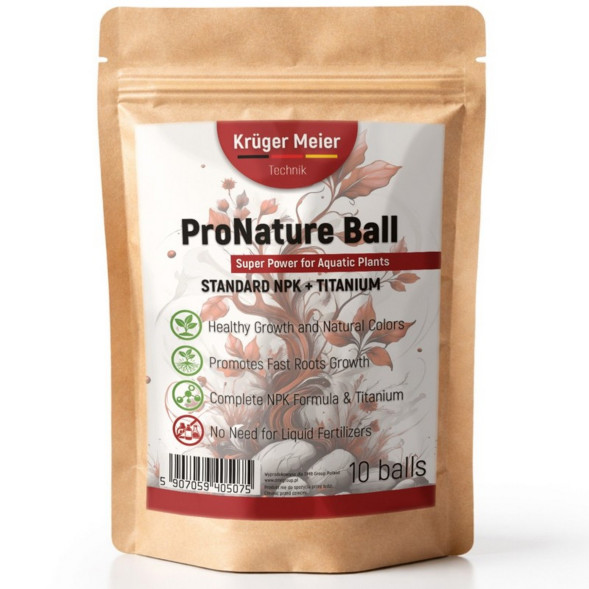 Поживні кульки Kruger Meier ProNature Ball 10 для акваріумних і тераріумних рослин