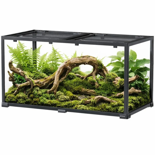 Тераріум Repti-Zoo Super Vision 360 90x45x45 см (RKE361818) - скляний тераріум для рептилій та амфібій