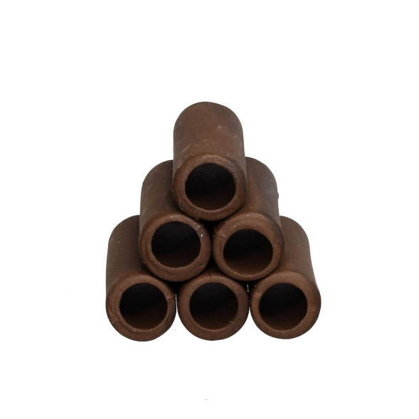 Декорация трубчатые тайники Hobby Prawn Pyramid 3-2-1 4x4,5x5см (41524)