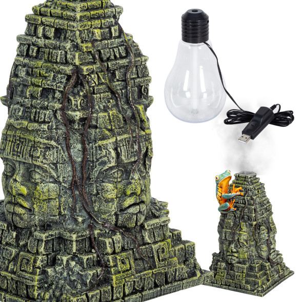 Генератор туману Repti-Zoo Ancient Castle Fogger 12,5×12,5×21 см для тераріуму 400 мл(TF08)
