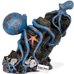 Декорация сокровища осьминога Kruger Meier Octopus Treasure 14x5.5x11.5см (151012)