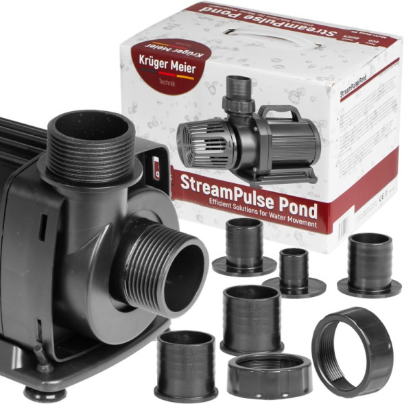 Енергоефективний насос для ставка Kruger Meier StreamPulse Pond 20000 л/год з контролером
