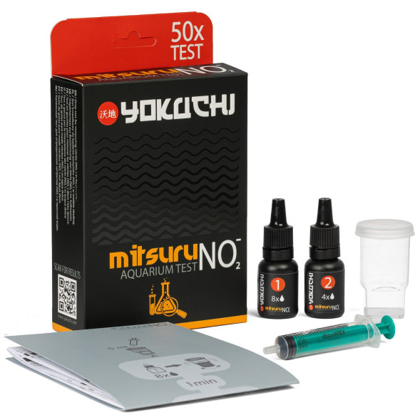Тест на нитриты в аквариуме Yokuchi Mitsuru Aquarium Test NO2, 50 тестов