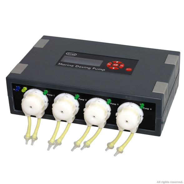 Дозатор добрив четирьохканальний Aqua Nova 4x70 мл/хв (NMDP-4)