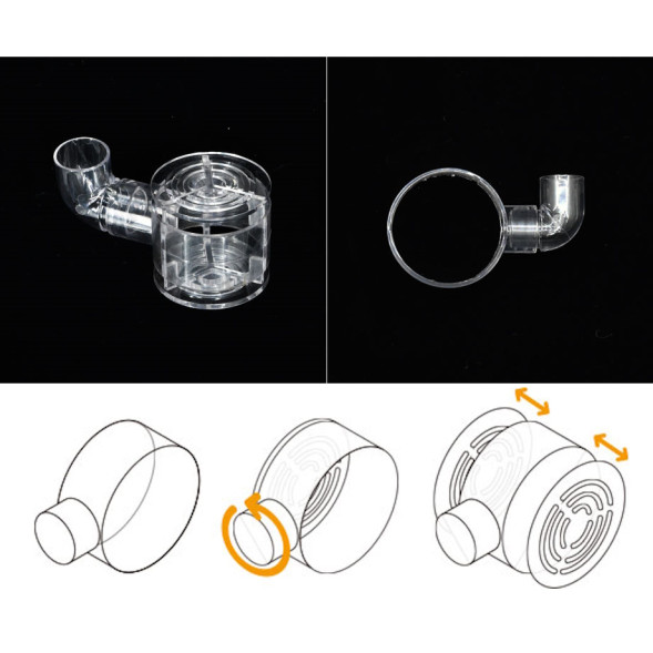 Насадка для виходу води Aquario Neo Reliever L для NEO FLOW L 16/22мм