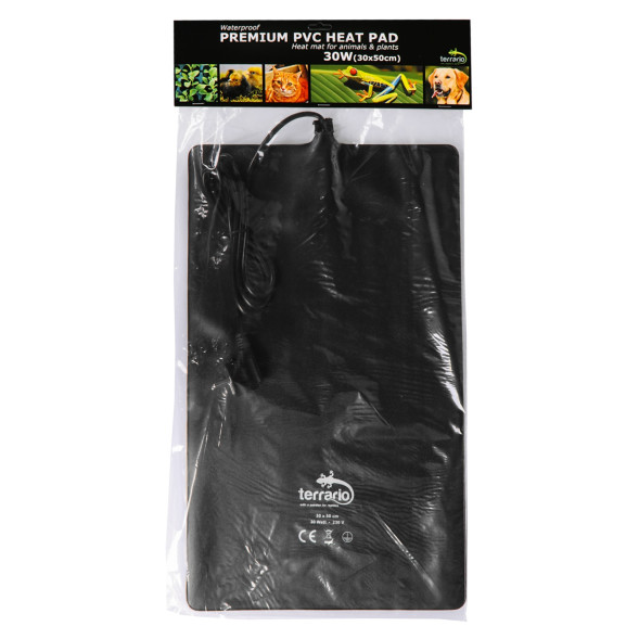 Нагрівальний мат водонепроникний Terrario Repti Pad PVC 30W 30x50см для тераріумів, котів, собак, птахів та рослин