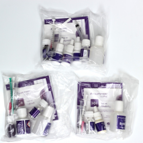 Набір тестів для морського акваріуму Aquaforest Test Pro Pack CA,KH,MG (733304)