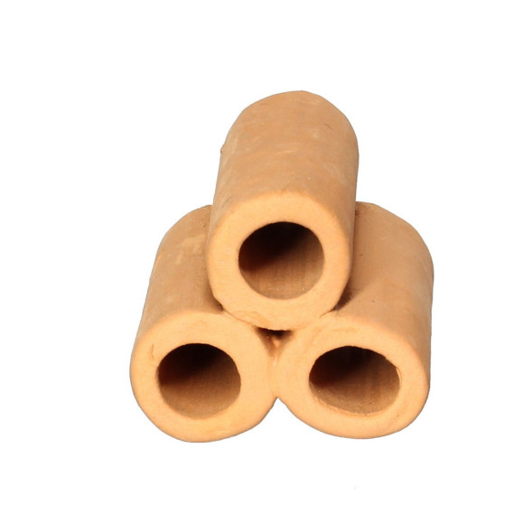 Декорация трубчатые тайники Hobby Prawn Pyramid 2-1 red 4x3,5x5см (41528)