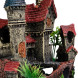 Декорація замок Kruger Meier Mystic Castle 11x10x20см (121121)