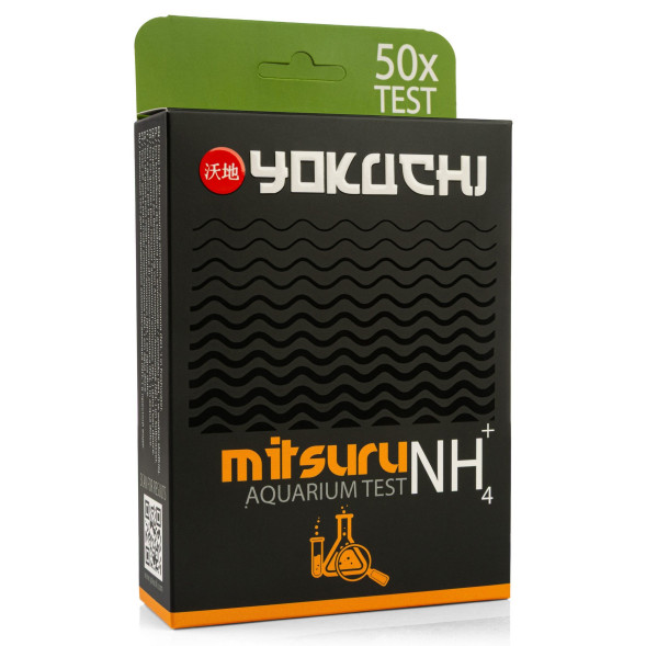 Тест на аммоний в аквариуме Yokuchi Mitsuru Aquarium Test NH4, 50 тестов