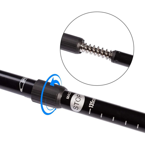 Гачок для змій телескопічний Repti-Zoo 2в1 SNH05, 77–138 см