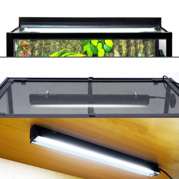 Світильник з лампою T5 Repti-Zoo Lighting Combo Smart KIT 10.0 UVB 24W 57.5 см (ZAT2824ST) для рептилій
