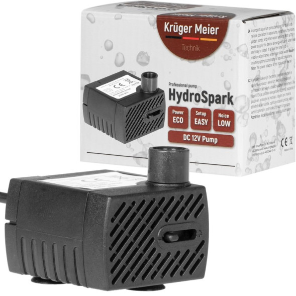 Помпа підйомна Kruger Meier HydroSpark 450 — міні насос 12V, 300 л/год
