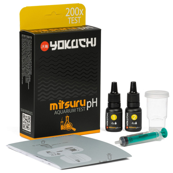 Тест на pH воды Yokuchi Mitsuru Aquarium Test pH 3-10 и 6.0-7.8, 200 тестов