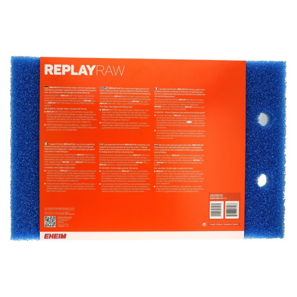 Високопористий фільтруючий матеріал Eheim REPLAYRAW для LOOP 10000/15000 (2629510)