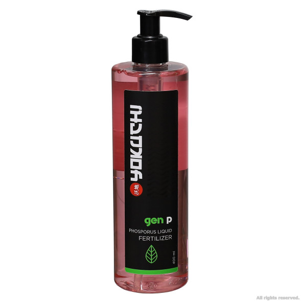 Фосфорное удобрение Yokuchi Gen P 400 мл для аквариумных растений для стимуляции фотосинтеза и развития корневой системы