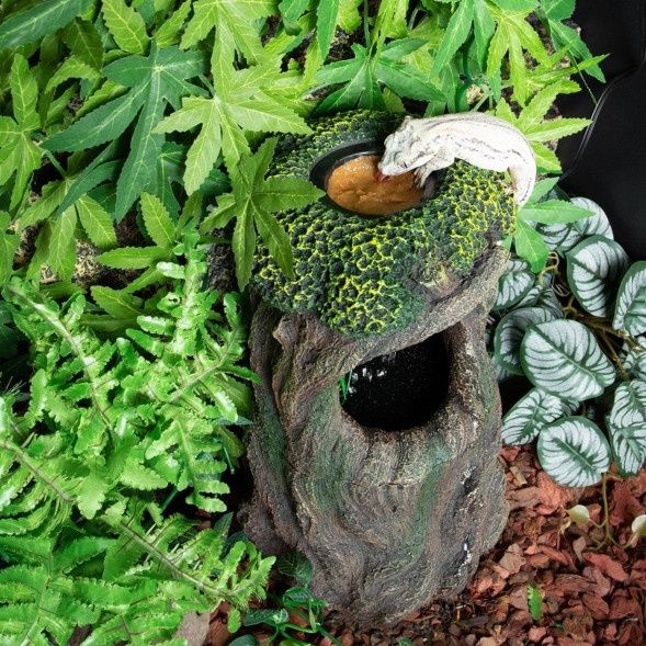 Фонтан поїлка Repti-Zoo Tree Waterfall (DF13) для рептилій та амфібій 1000 мл