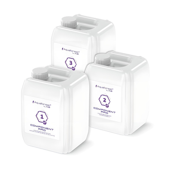 Мікро і макроелементи для морського акваріуму Aquaforest Components Pro 1,2,3, 3x5л (739566)