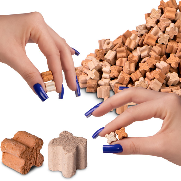 Наповнювач для біофільтрації зі зниженням pH Aquario Neo Media Soft Quad 1л