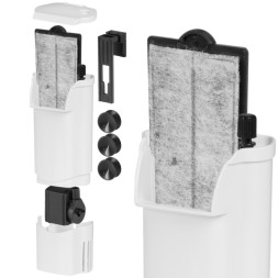 Фільтр для черепах Kruger Meier TurtleX Elite з водоспадом і регульованим потоком для мілководних акваріумів