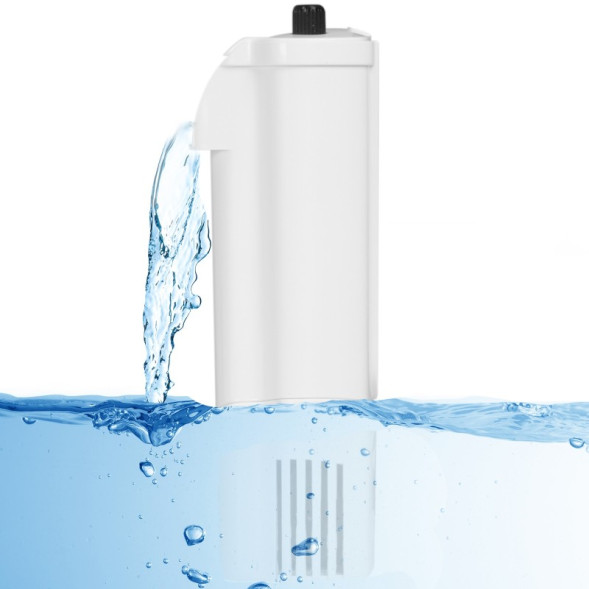 Фільтр для черепах Kruger Meier TurtleX Elite з водоспадом і регульованим потоком для мілководних акваріумів