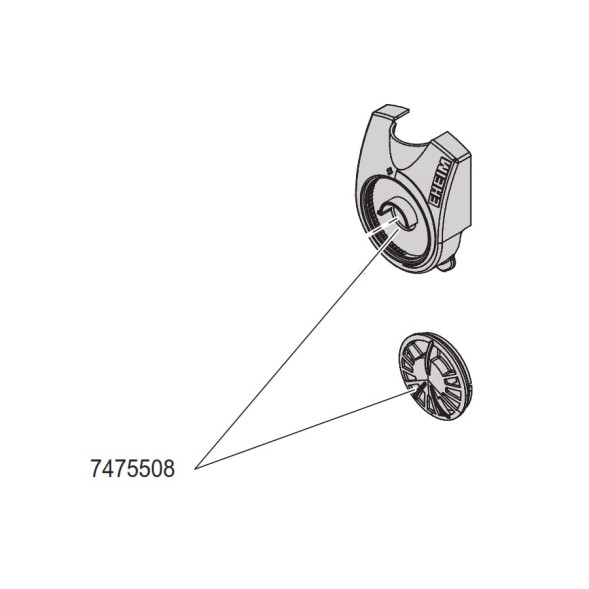 Корпус насоса для Eheim compactON 300/600 (7475508)
