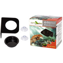 Подвесная миска для древесных рептилий Repti-Zoo SX01 с присосками и съемной чашей