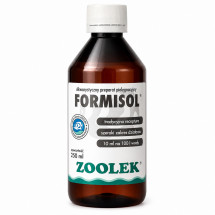 Препарат з антибактеріальним та протигрибковим ефектом Zoolek Formisol 250мл (0508) для прісноводного акваріума