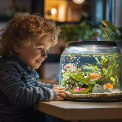 Декорація весела жаба Kruger Meier Froggy Bubble 11x8x5см (1185)
