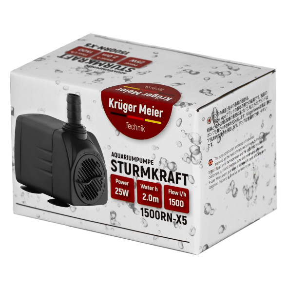 Помпа подъемная Kruger Meier Sturmkraft 1500 л/г (1500RN-X5)