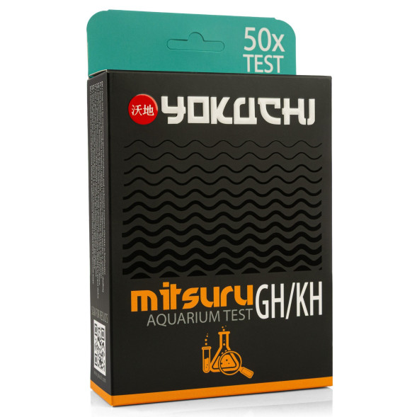 Тест жесткости воды GH, KH Yokuchi Mitsuru Aquarium Test GH/KH 50 тестов