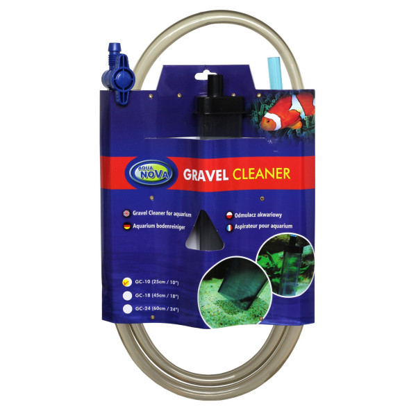 Сифон для чистки грунта Aqua Nova GC-10 25см (GC-10)