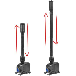 Насос-фонтан з фільтром Kruger Meier PondXplorer Elite 1200 для садового ставка 3-в-1 (600 л/г)