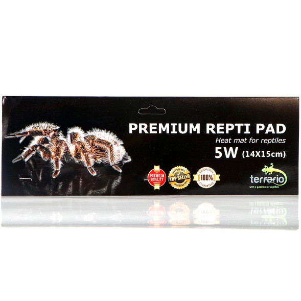Нагрівальний мат з регулятором Terrario Premium Repti Pad 5W 14x15см для тераріуму