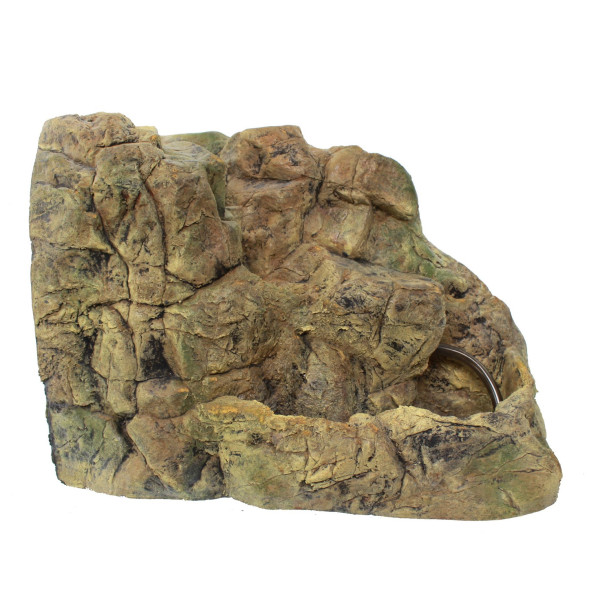 Водоспад для тераріуму ATG Line TW-03 (57×26×41 см) — декоративний елемент з натурального матеріалу