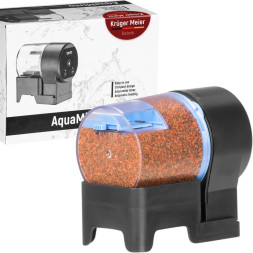 Автоматическая кормушка для аквариума Kruger Meier AquaMinio 250 с двумя камерами, питанием от батареек