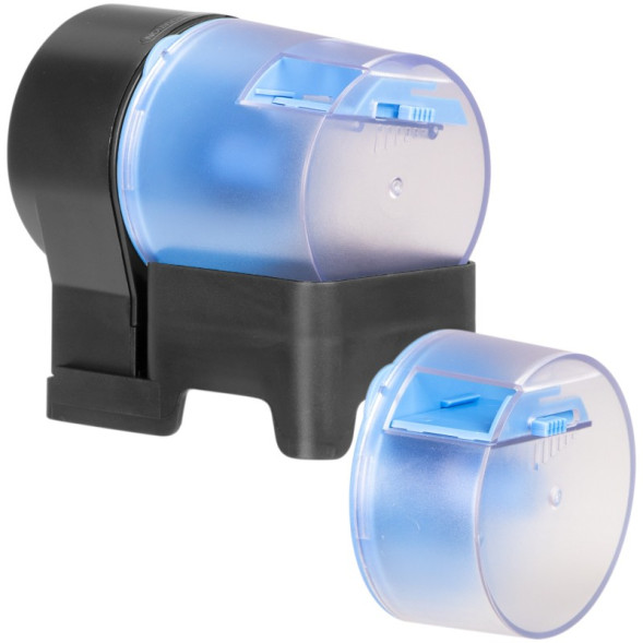 Автоматична годівничка для акваріума Kruger Meier AquaMinio 250 з двома камерами, живленням від батарейок