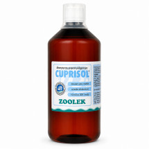 Видалення цвілі та Oodinium Zoolek Cuprisol 1000 мл (0525) для прісноводних і морських акваріумів