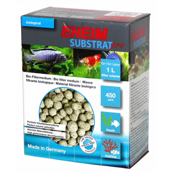 Наповнювач для біологічної фільтрації Eheim SUBSTRATpro 1л. (2510051)