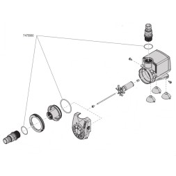 Прокладки для насосів Eheim compactON 2100/3000 (7475560)