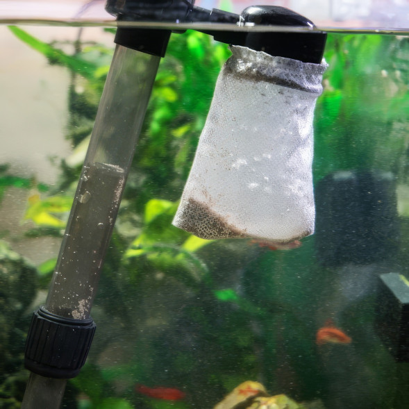 Сифон для грунту акумуляторний Hobby Perfektus Pro (10605)