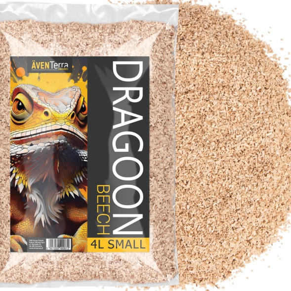 Натуральная древесная подстилка Aventerra Sweden DRAGOON Beech Small 4 л для грызунов, пауков и рептилий