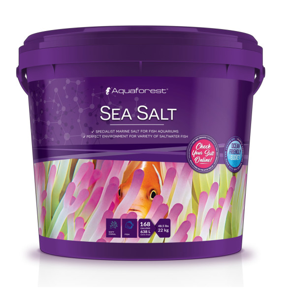 Сіль для морського акваріуму Aquaforest Sea Salt 22кг (730259)